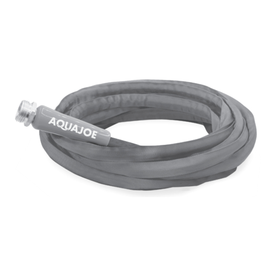 SNOWJOE AQUA JOE FIBERJACKET AJFJH25-58-PRO-RM Manual
