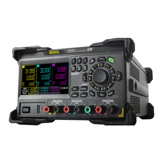 Rigol DP2000 Series Programming Manual