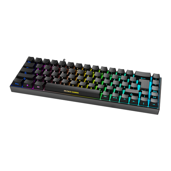 Deltaco Gaming GAM-100-DE User Manual