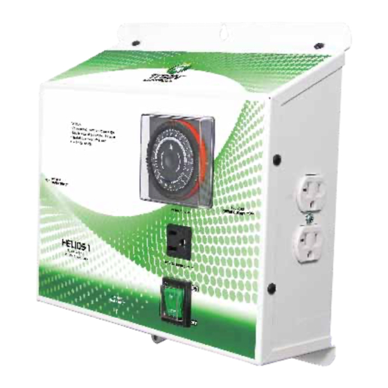 Sunlight Supply Titan Controls Helios 1 Instruction Manual