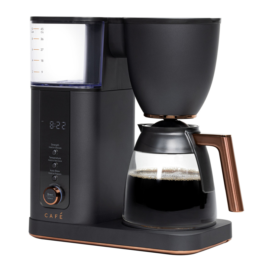 CAFE C7CDABS3RD3 - Drip Coffee Maker Manual