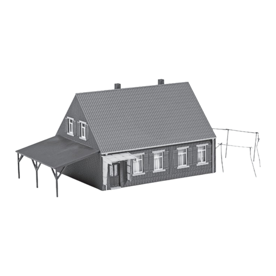 Auhagen 11 474/1 Quick Assembly Instructions