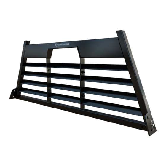 Ranch Hand HRLNL100 Installation Manual