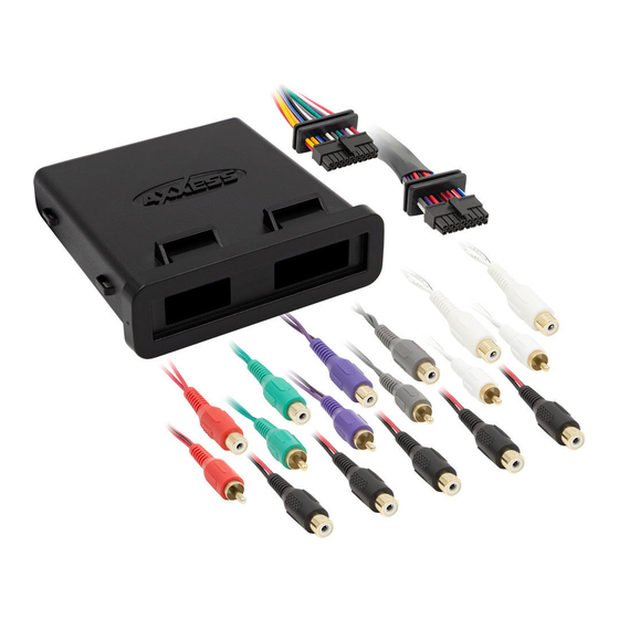 Axxess AX-DSPX-WR Installation Instructions Manual