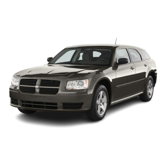 Dodge Charger 2008 Owner's Manual