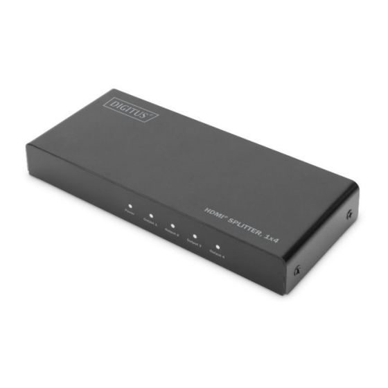 Digitus DS-45325 Quick Installation Manual