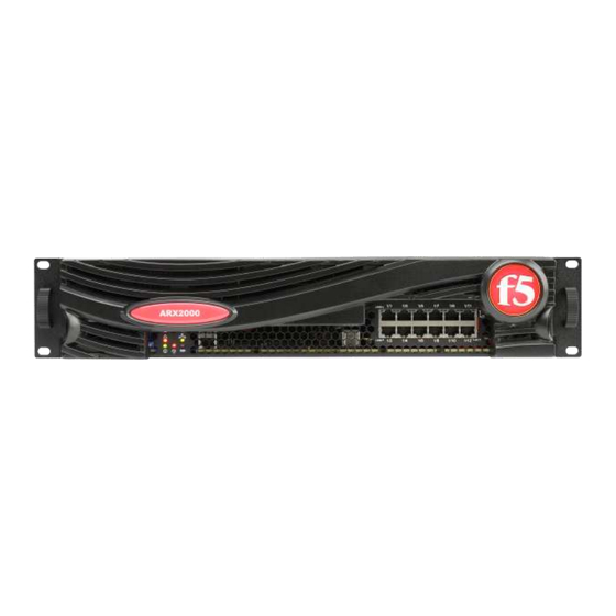 F5 ARX 2000 Replacement Script
