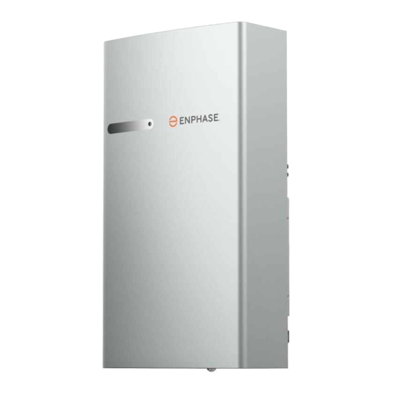 enphase ENCHARGE-3T-1P-INT Quick Install Manual