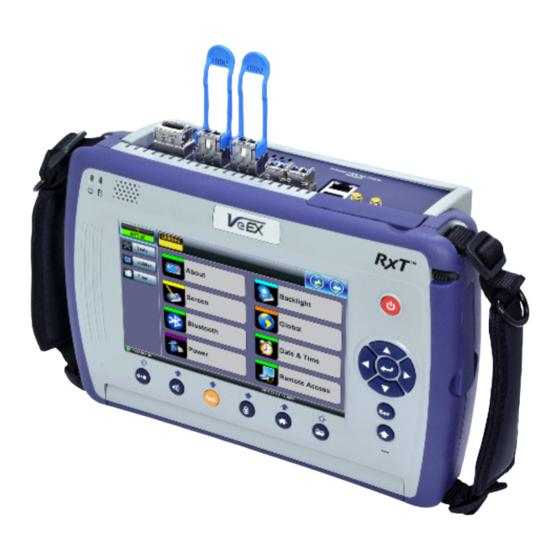 VeEX RXT-6200 User Manual