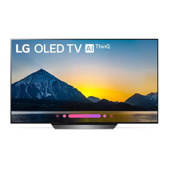 LG OLED65B8PUA MANUAL Pdf Download | ManualsLib