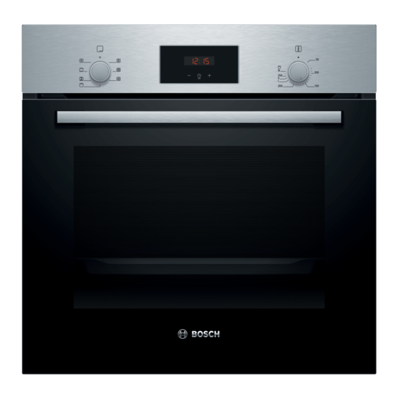 User Manuals: Bosch HBF133BS0B Built-in Oven