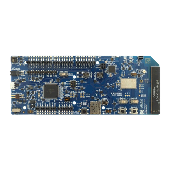Nordic Semiconductor nRF9160 DK Getting Started Manual