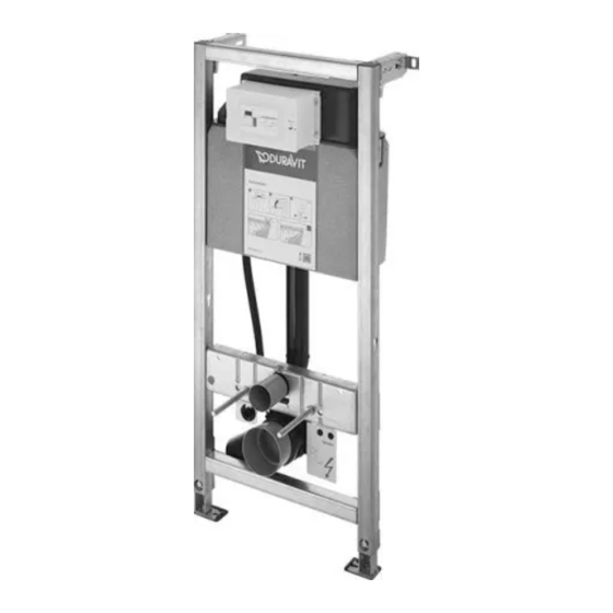 DURAVIT DuraSystem WD1003 000 000 Mounting Instructions