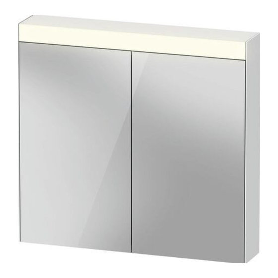 DURAVIT LM 7841 L Installation Instructions Manual