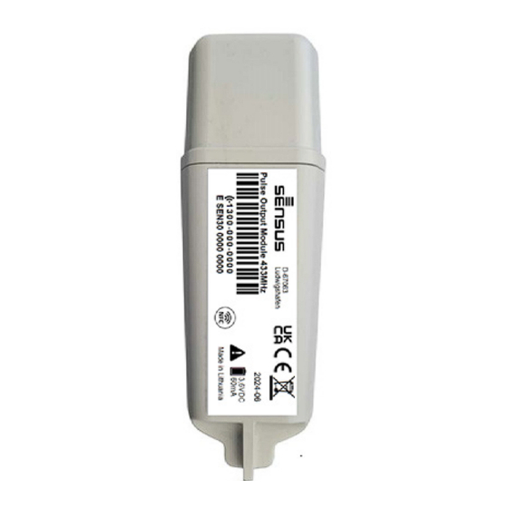 Xylem Sensus POM-433 Installation And Operation Manual