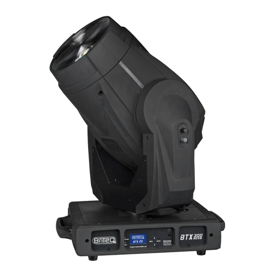 Briteq BTX 300 Beam Operation Manual