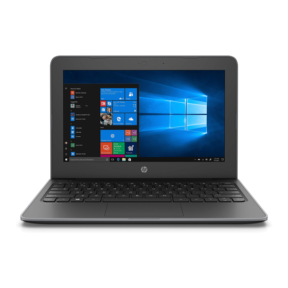 HP Stream 11 Pro Maintenance And Service Manual