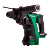 Hitachi Koki DH 18DBQL Handling Instructions Manual
