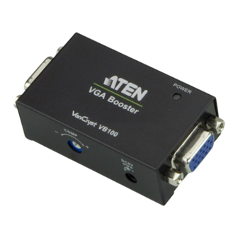 ATEN VB100 User Manual