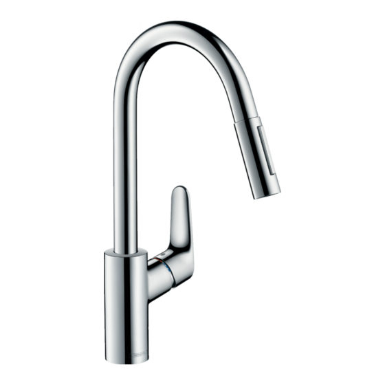 Hans Grohe Focus Instructions For Use Manual