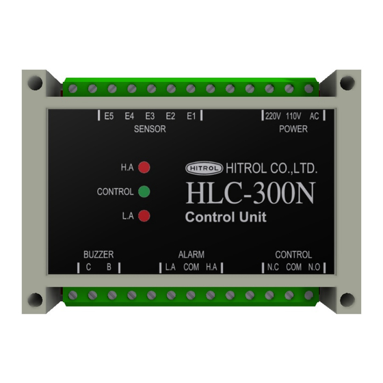 HITROL HLC-300N Instruction Manual