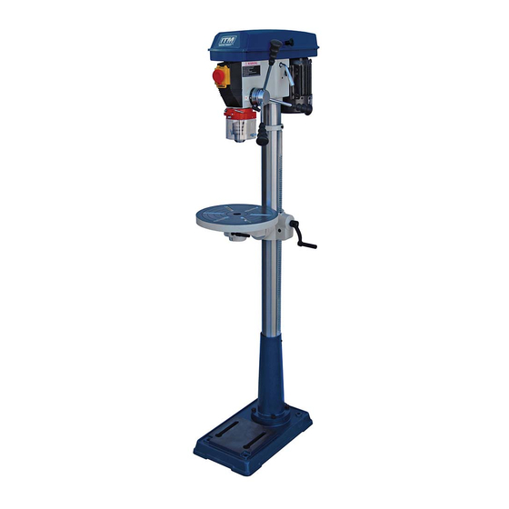 Itm TD1316F Operator's Manual