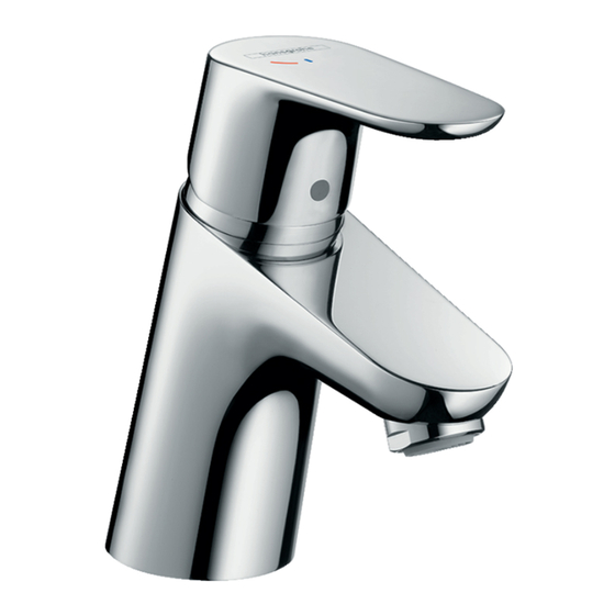 Hans Grohe Focus Instructions For Use/Assembly Instructions