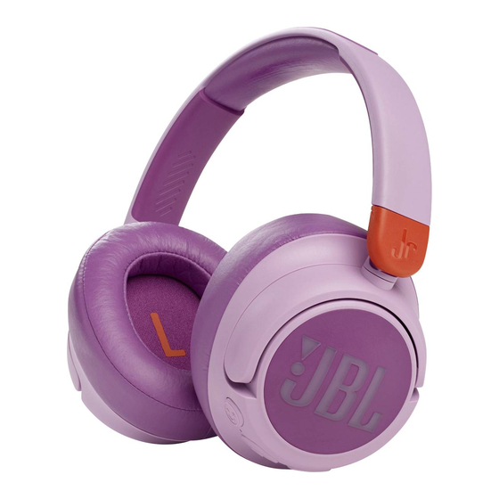 Harman JBL JR460NC Quick Start Manual