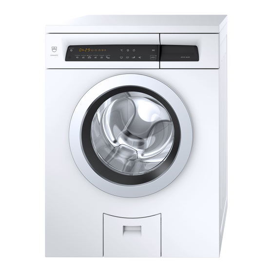 V-ZUG UnimaticWash V2000 Operating Instructions Manual