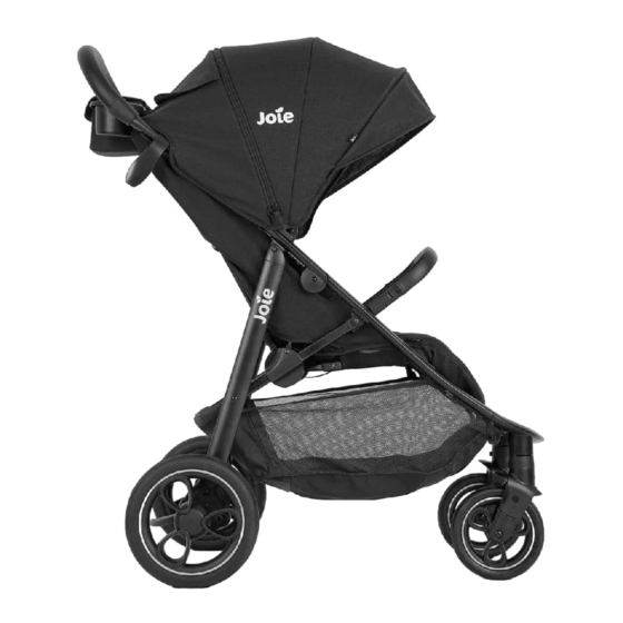 Joie Litetrax Pro Compact Fold Stroller Manuals