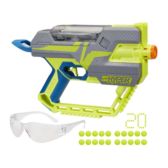 Hasbro NERF HYPER FUEL-20 Quick Start Manual