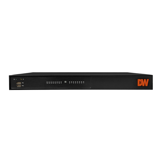 Digital Watchdog Blackjack CX DW-BJCX4T-LX Quick Start Manual