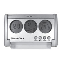 Lexibook ThermoClock RL551 Instruction Manual