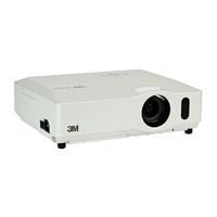 3M Digital Projector WX66 Operator's Manual