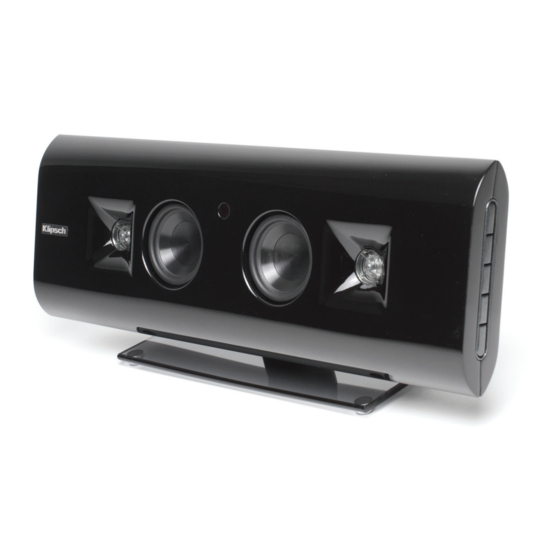 Klipsch Gallery G-17 Air Owner's Manual
