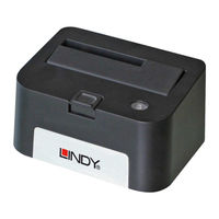 Lindy USB 2.0 HDD Docking Station Quick Start Manual