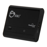SIIG JU-HM0112-S1 Quick Installation Manual