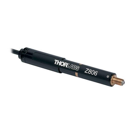 THORLABS Z8 Series User Manual