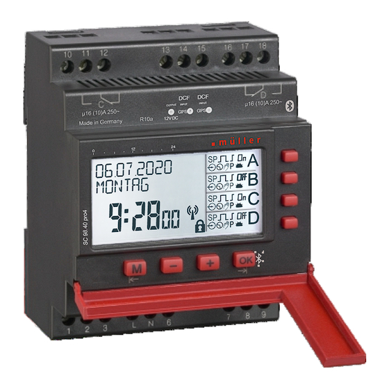 Muller SC88. 0pro4 Series Instruction Manual