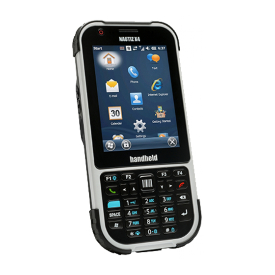 HandHeld NAUTIZ X4 Manual