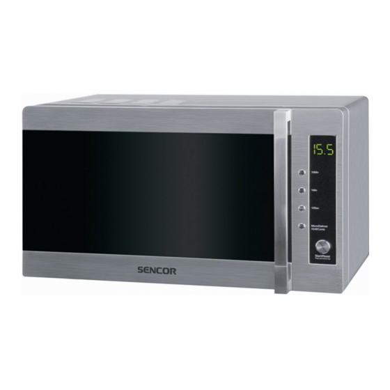 Sencor SMW 7525 Instruction Manual