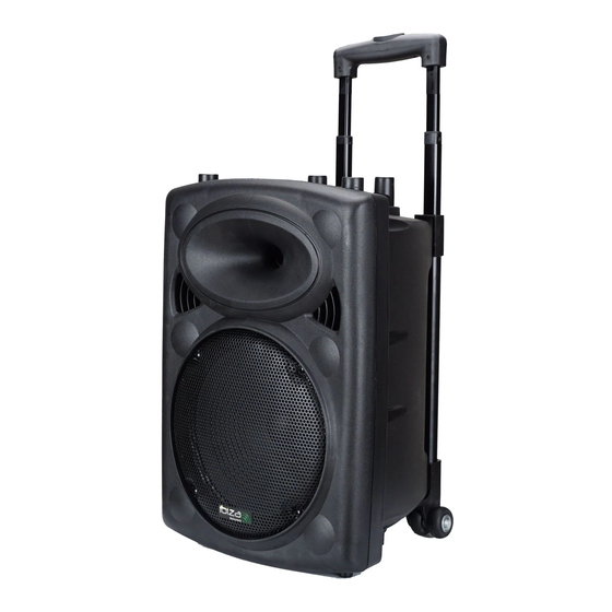 Ibiza sound PORT8UHF-BT Instruction Manual