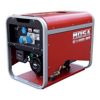 Mosa GE S-5000 BBM Use And Maintenance Manual