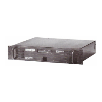 AUDIO TELEX DCM500 User Manual