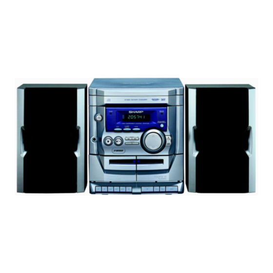 Sharp CD-E100H Operation Manual