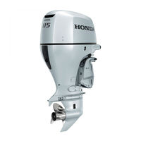 Honda Outboard Motor BF130A Owner's Manual