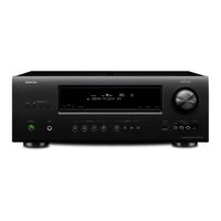 Denon AVR-1612 Manual