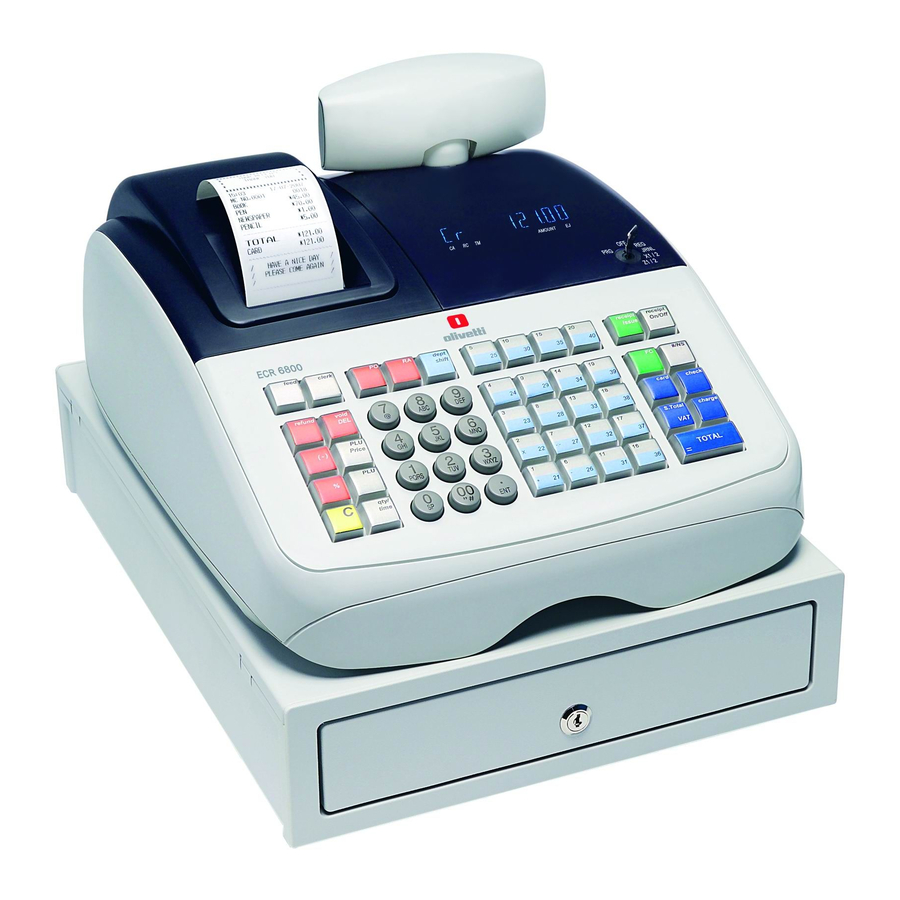 Olivetti ECR 6900 User Manual