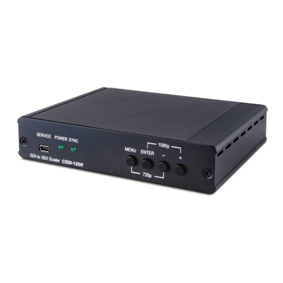 CYP CSDI-12SR Operation Manual