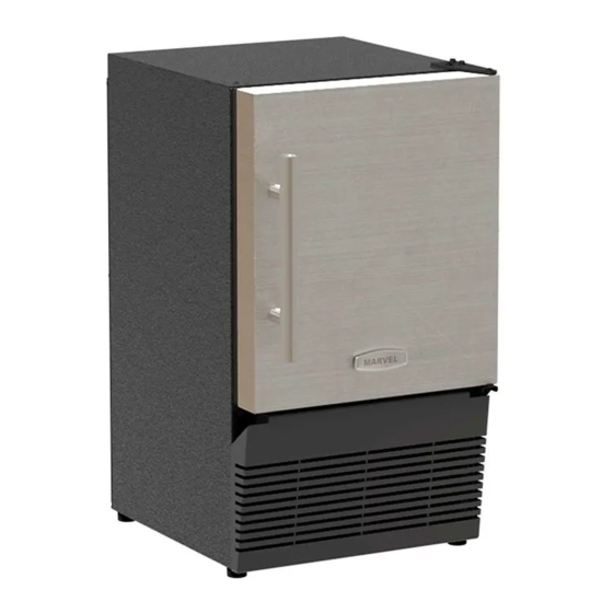 User Manuals: Marvel MA14CRSCXS Crescent Ice Maker